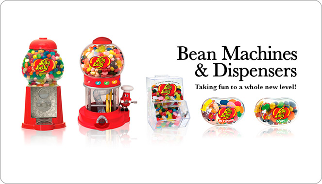 Jelly Belly Bean Machines and Dispensers