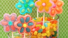 Spring White Chocolate Pops