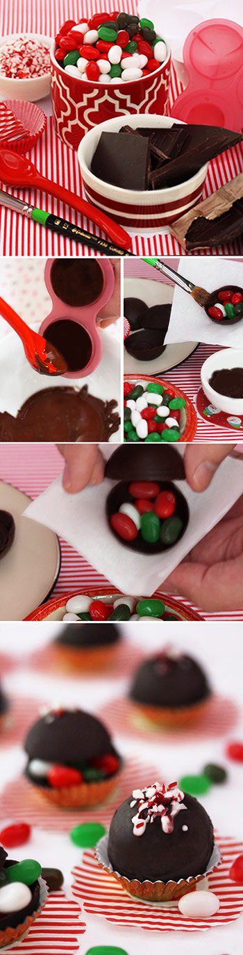 Deck the Halls Chocolate Balls Tutorial