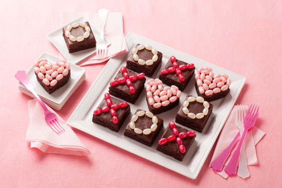Jelly Belly Hugs and Kisses Brownies