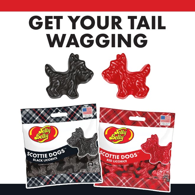 New Scottie Dogs Licorice Candy