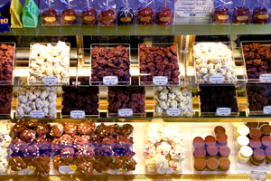 Chocolate Shoppe In-Store Product Display